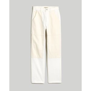 Madewell The '90s Straight Jeans Two-Tone Workwear Edition Size 33